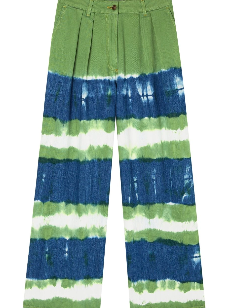 Cheap Journey Women Alanui tie-dye Magic jeans 0706